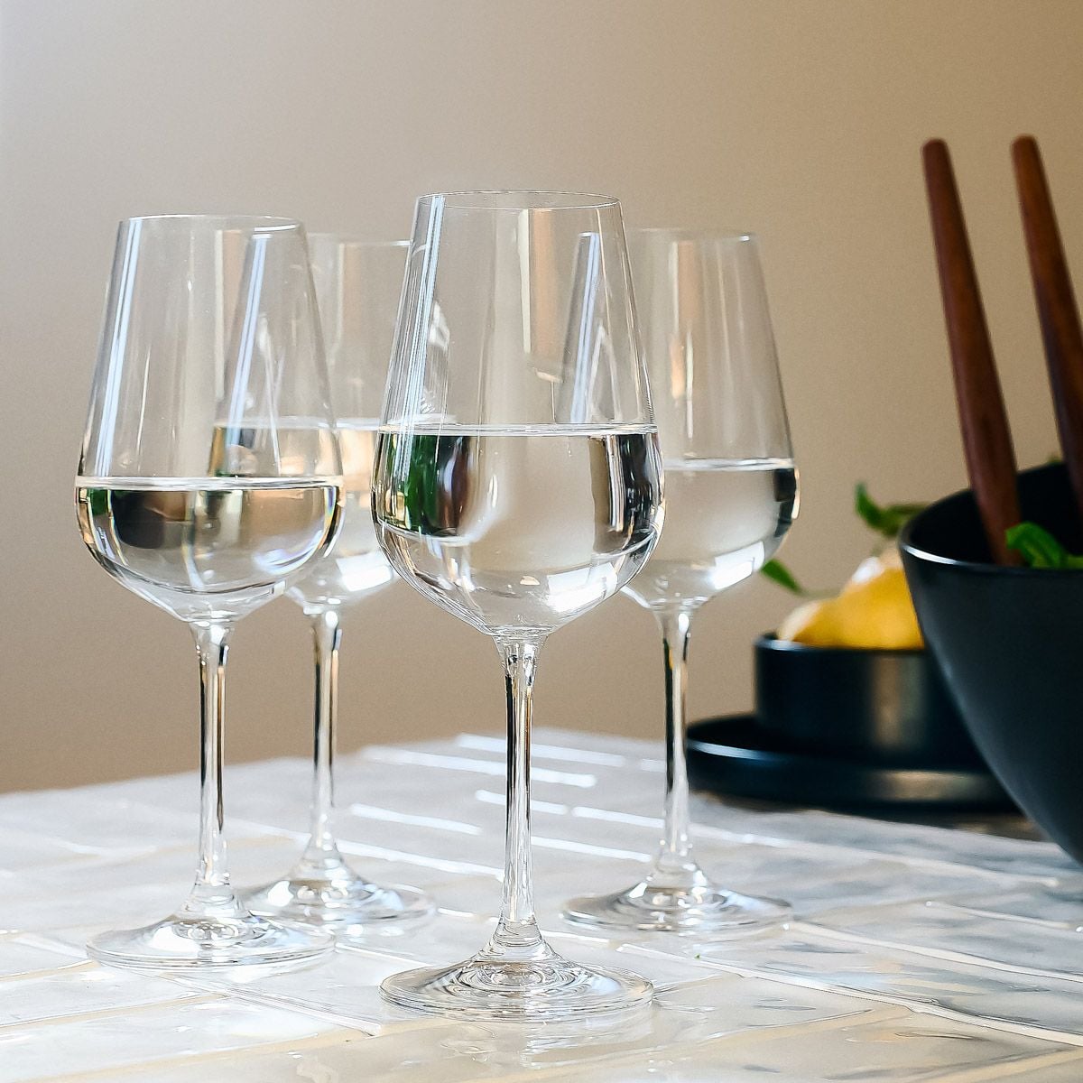 Zestaw kieliszków BRILLIANT do wina białego, 4 szt. 0.36 l