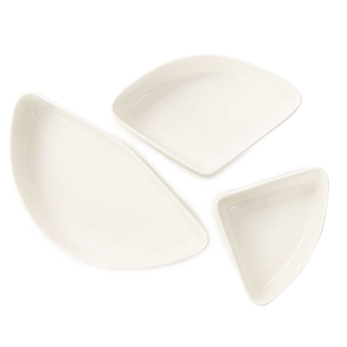 Półmisek FELKO z białymi miseczkami 24 cm