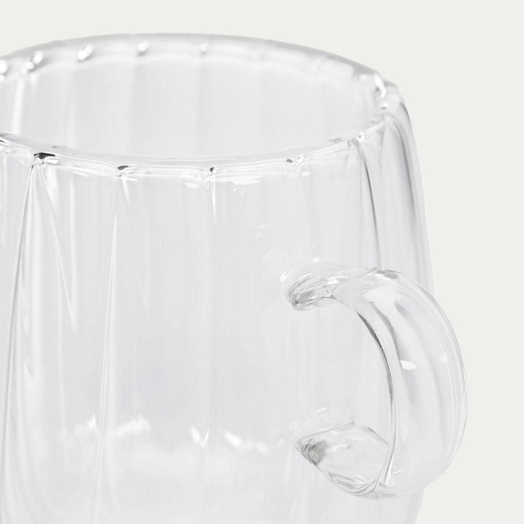 Zestaw szklanek CEMBRA GROOVE z podwójną ścianką, 2 szt. 0,25 l