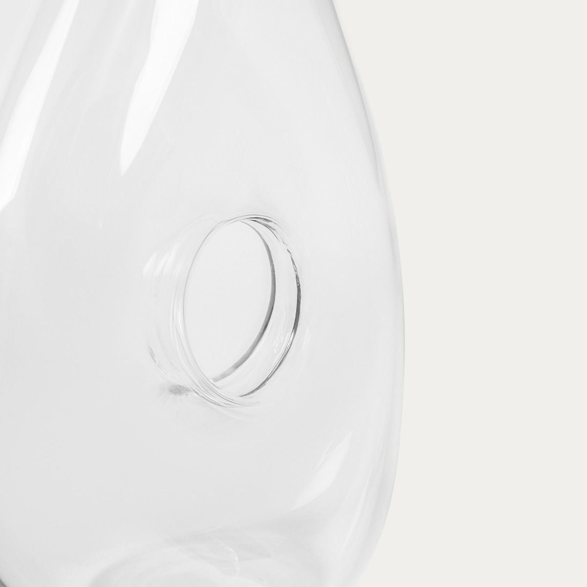 Karafka GLASSY z dziurką 1,2 l