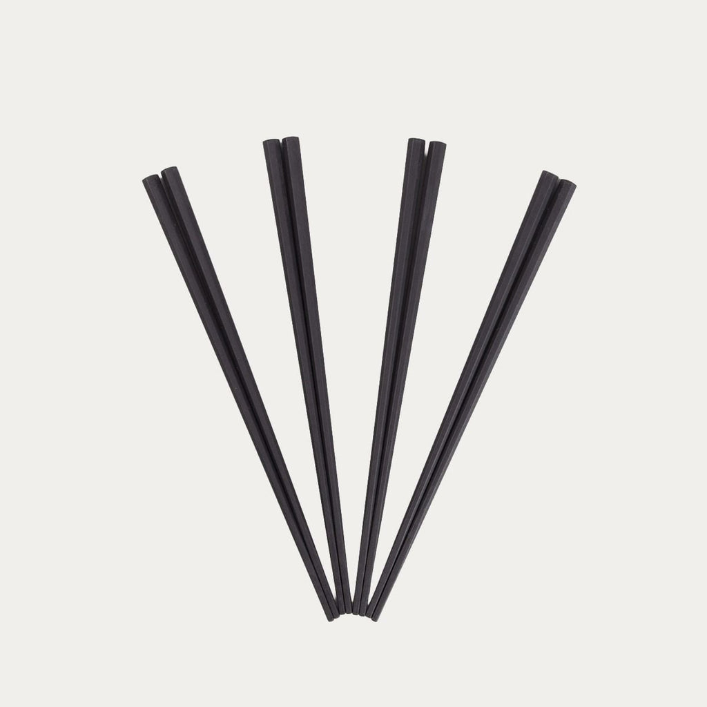 Zestaw SUSHI czarnych pałeczek do sushi 4 szt.