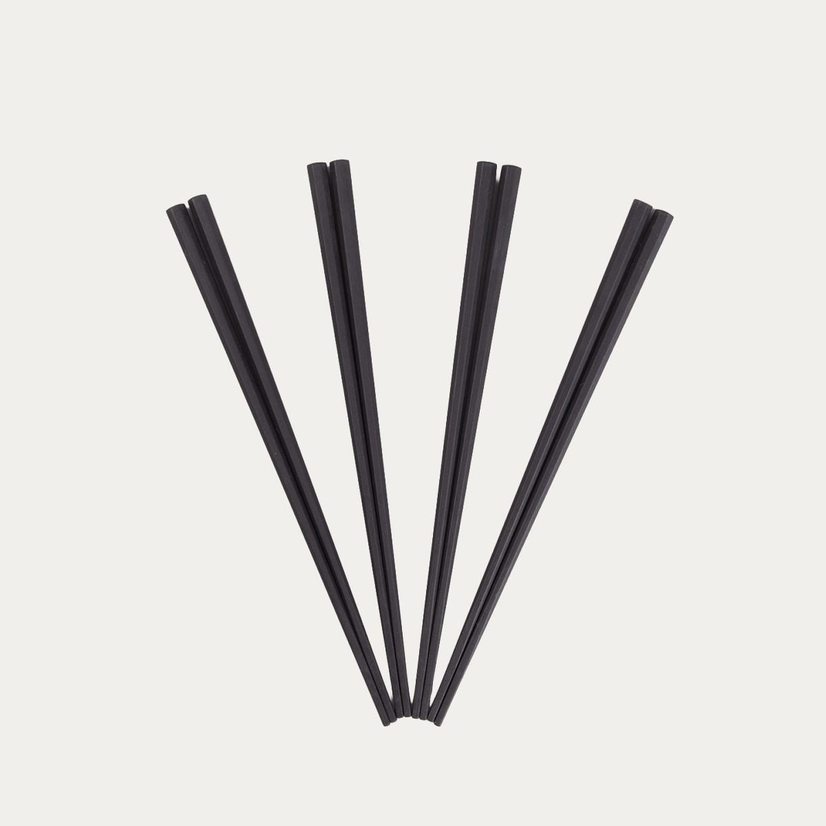Zestaw SUSHI czarnych pałeczek do sushi 4 szt.