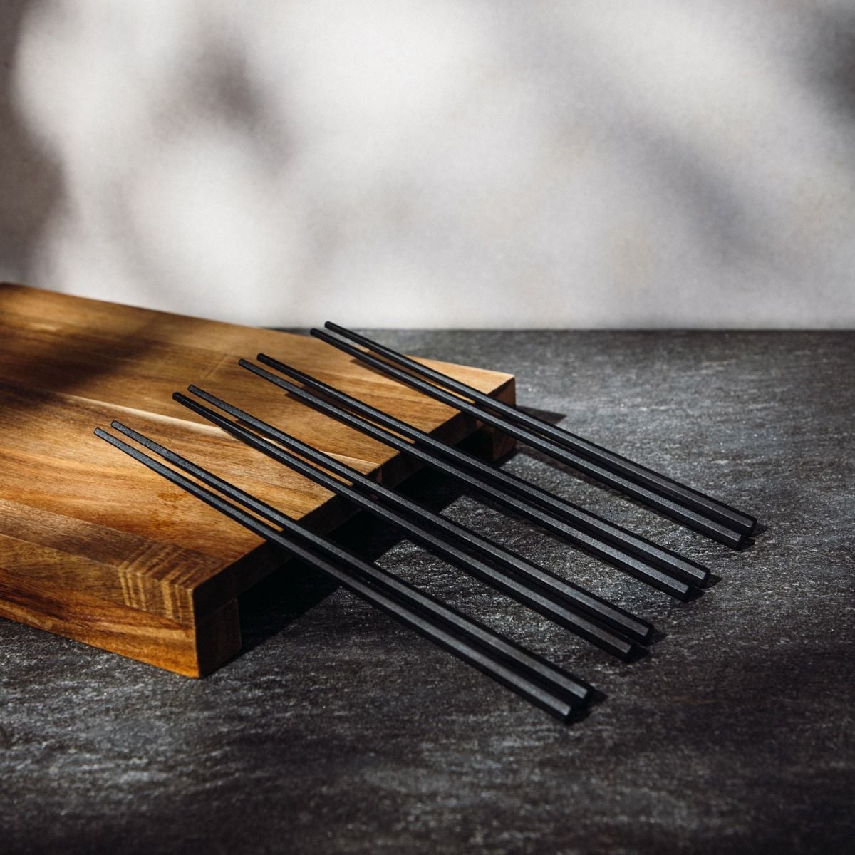 Zestaw SUSHI czarnych pałeczek do sushi 4 szt.