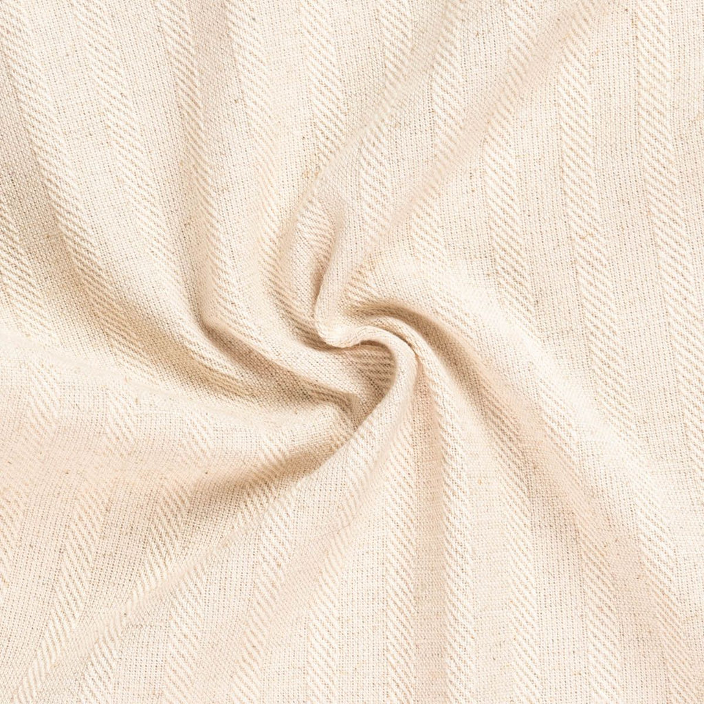Bieżnik PANSY z frędzlami ecru 40x160 cm