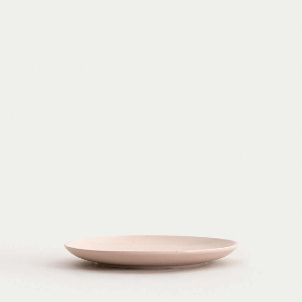 Talerz ANNBEE z pszczołą różowy 16 cm