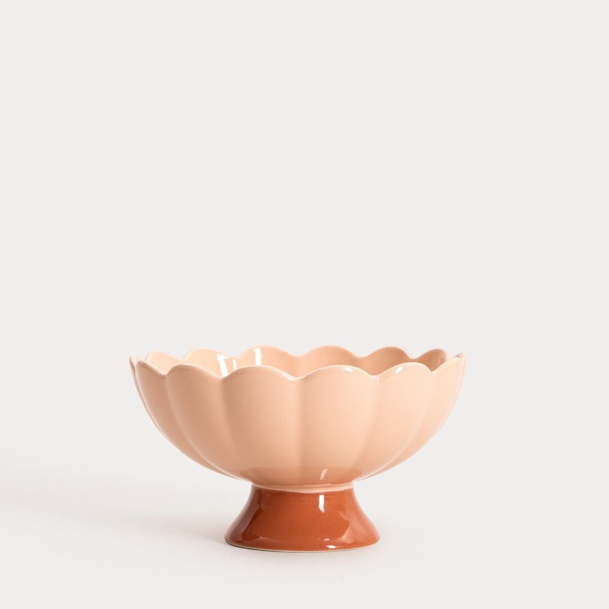 Patera BRISA do serwowania w kształcie kwiatka 21x12 cm