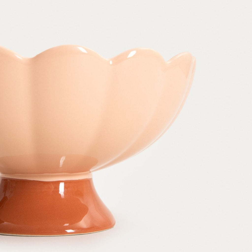 Patera BRISA do serwowania w kształcie kwiatka 21x12 cm