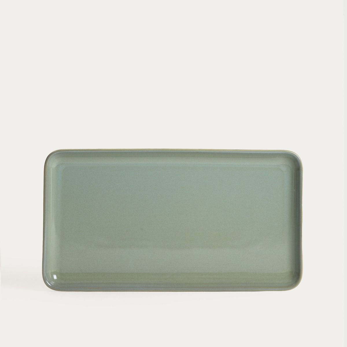 Talerz OKINAWA do serwowania sushi turkusowy 41x22 cm