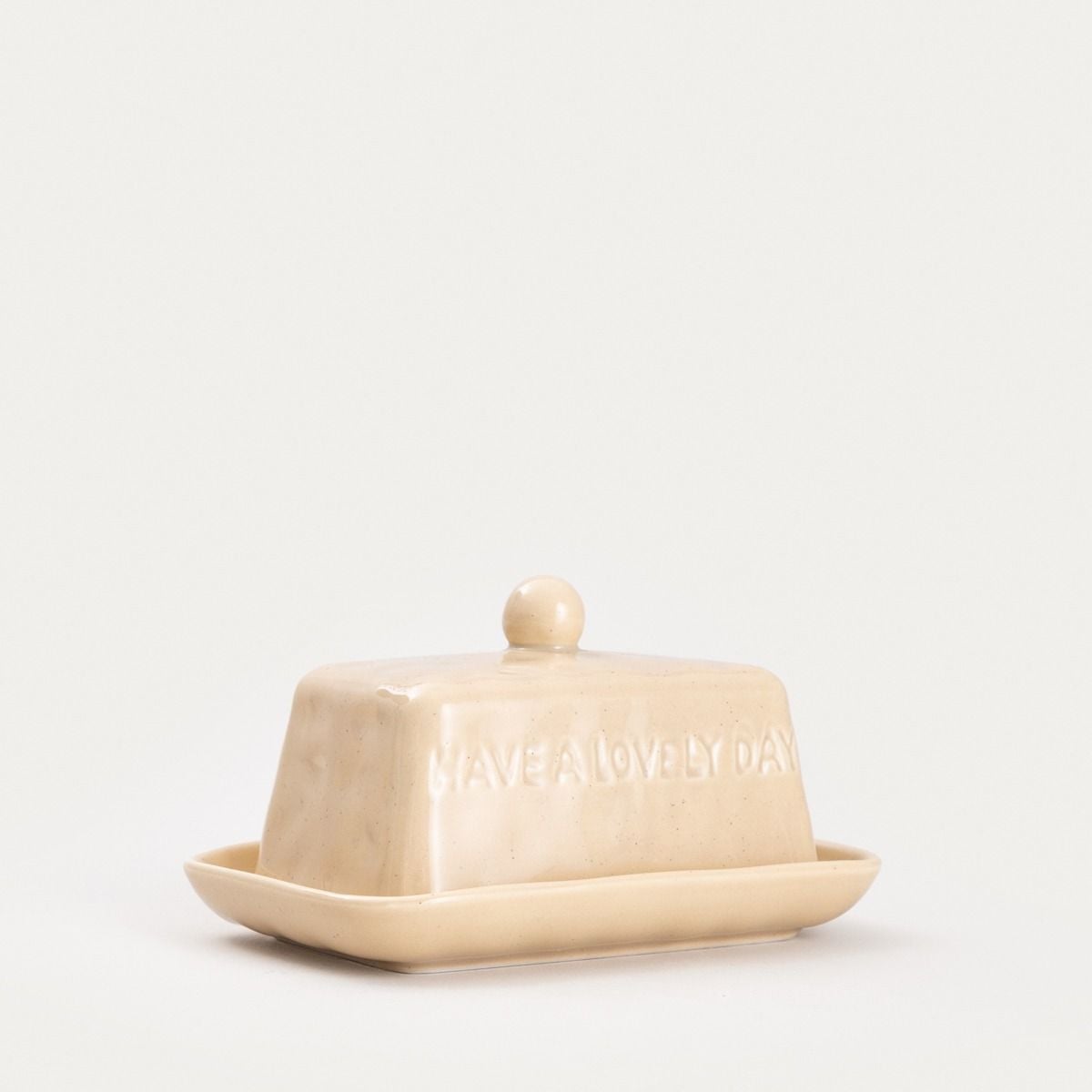 Maselniczka ISERNIA beżowa 14,5x8 cm