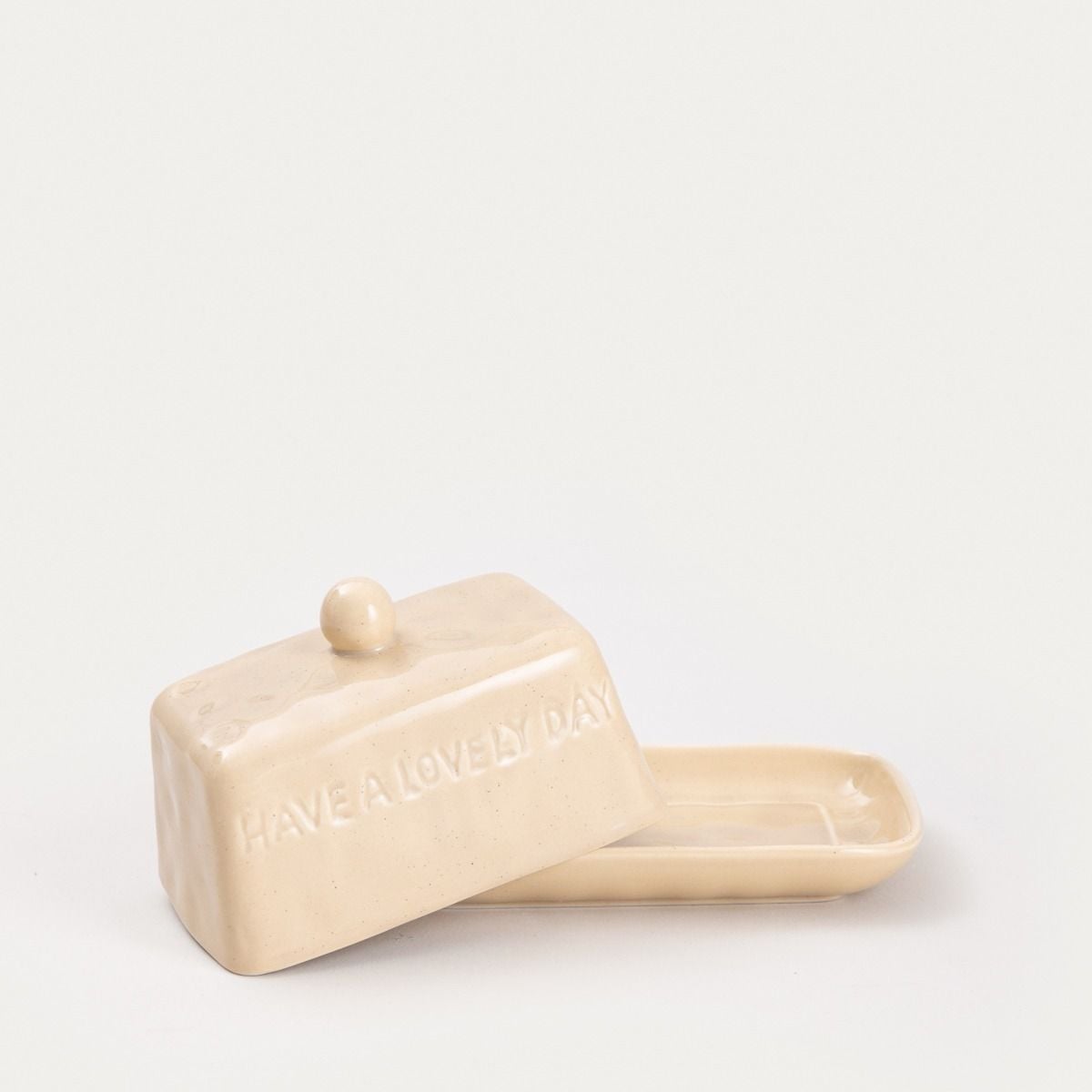 Maselniczka ISERNIA beżowa 14,5x8 cm